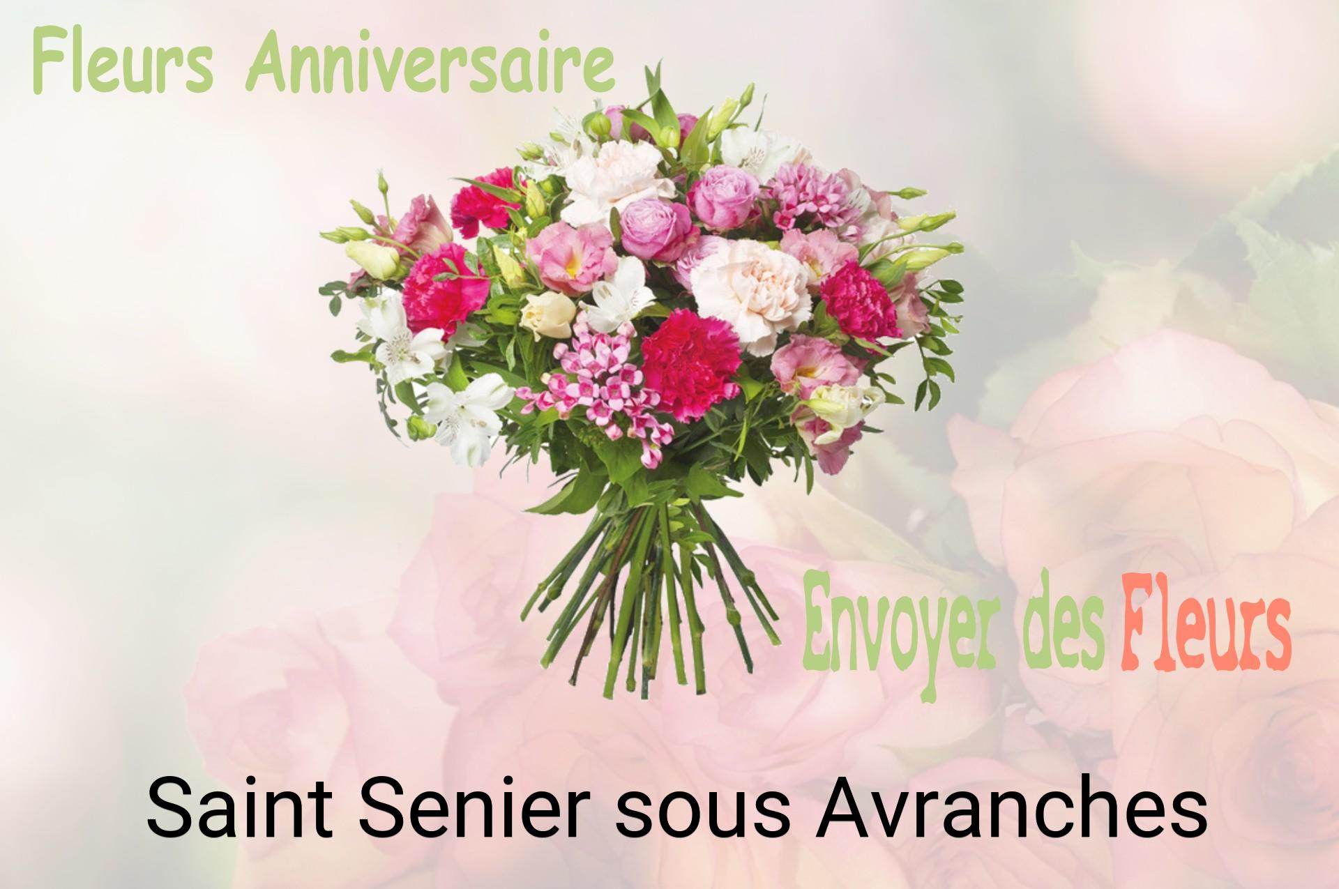 Bouquet de fleurs d’anniversaire livré à Saint-Senier-sous-Avranches